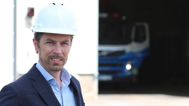 Sebastian Cabander är vd på Karlskoga Energi & Miljö