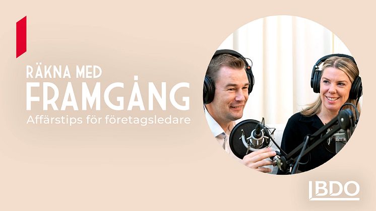 BDO släpper podcast för företagsledare  på fredag.