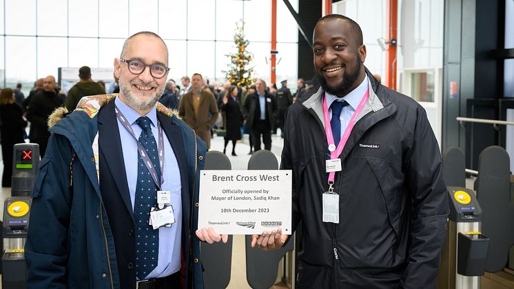 Mark and Marc at Brent Cross West opening