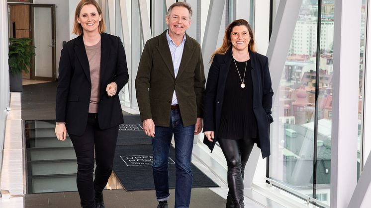 Linnea Bremborg, Jonas Ogvall and Elisabeth Bernstein are new Account Managers for Congress & Events.