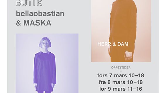 bellaobastian och MASKA öppnar POP-UP butik tillsammans under tre dagar