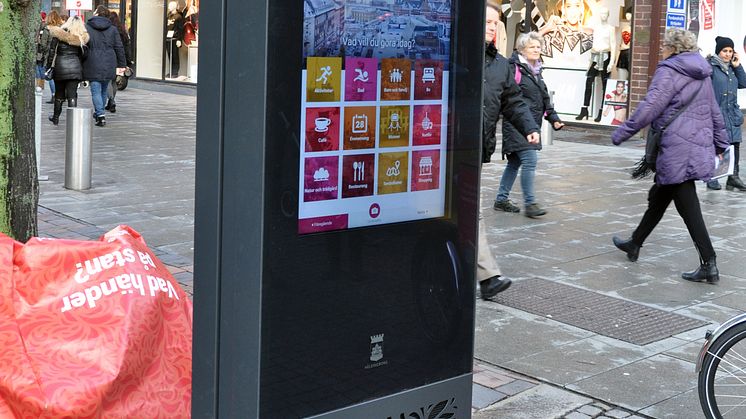 Digital infoskylt