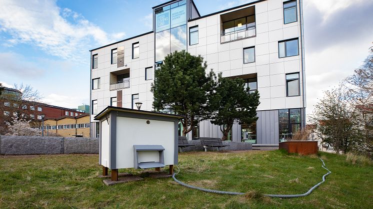 Uppkopplad bikupa HSB Living Lab