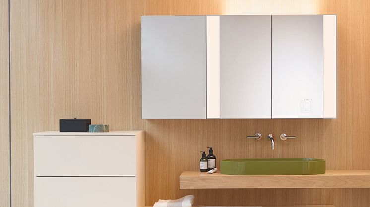 Produktinnovationen wie der Spiegelschrank RL40 machen den Unterschied