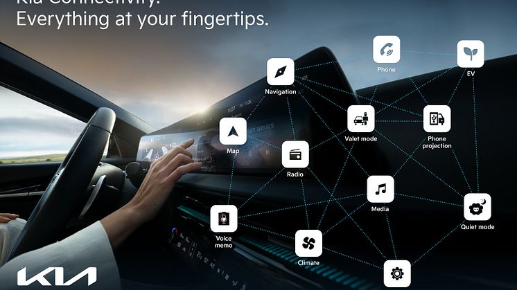 Kia tilbyder en forbedret og problemfri connected oplevelse ved at give sine kunder over-the-air softwareopdatering