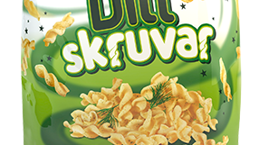 Dillskruvar äntligen tillbaka - Estrella lanserar en ny serie snacks i mindre påsar 
