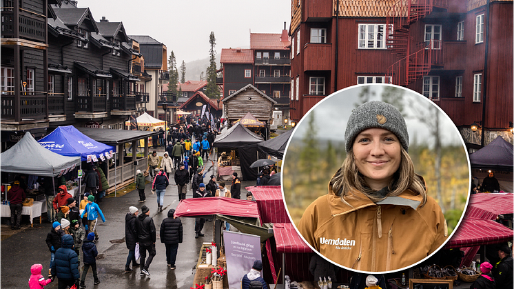 Lodge & Lya på Vemdalsskalet lockar runt 8500 besökare varje år. Den nya Mässgeneralen Martina Widell tror på ett bra flöde av besökare även i år.