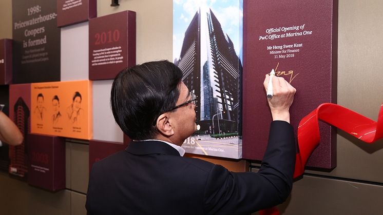 PwC Singapore Official Office Opening