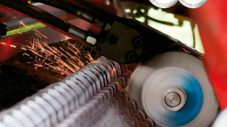 Pöttinger Autocut automatisk knivslip