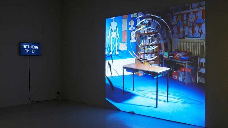 Wendy McMurdo, Indeterminate Objects (Chatroom) 2018, & Indeterminate Objects (Classrooms) 2017