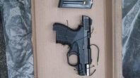 Firearm seized during op