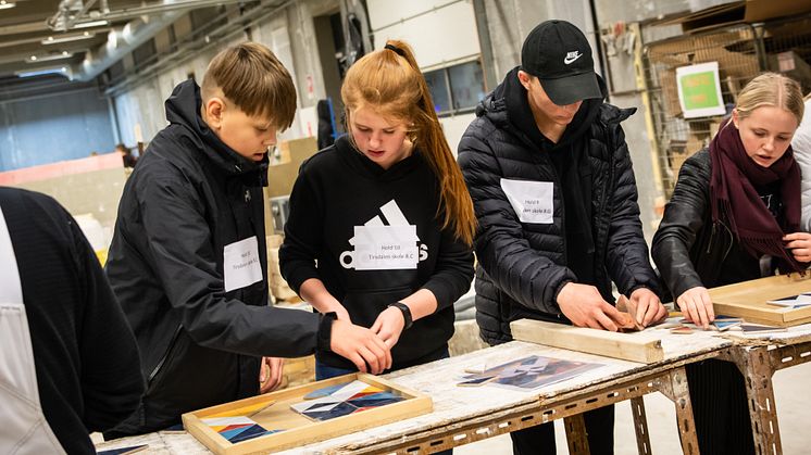 Elever i gang med Skills Stafet