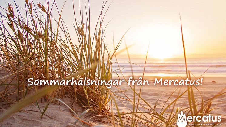 Sommarhälsningar från Mercatus