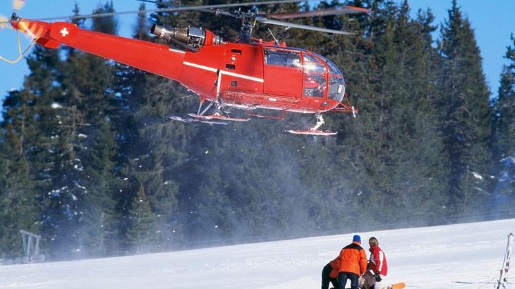Helicopter skiing