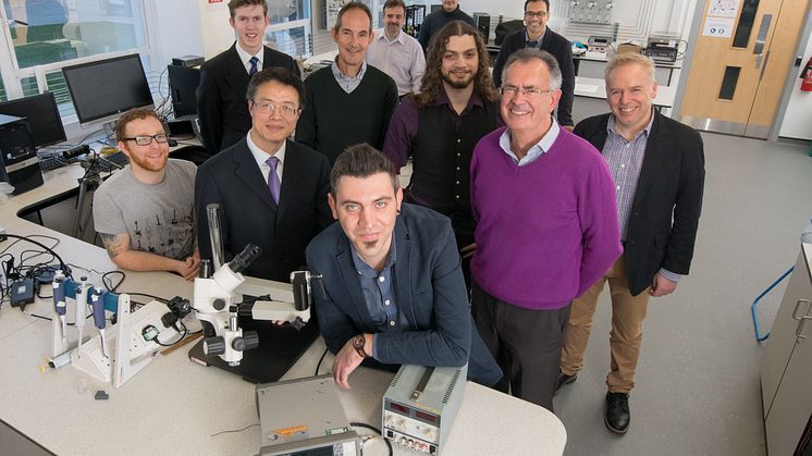 the team from Northumbria University and Epigem behind the KTP