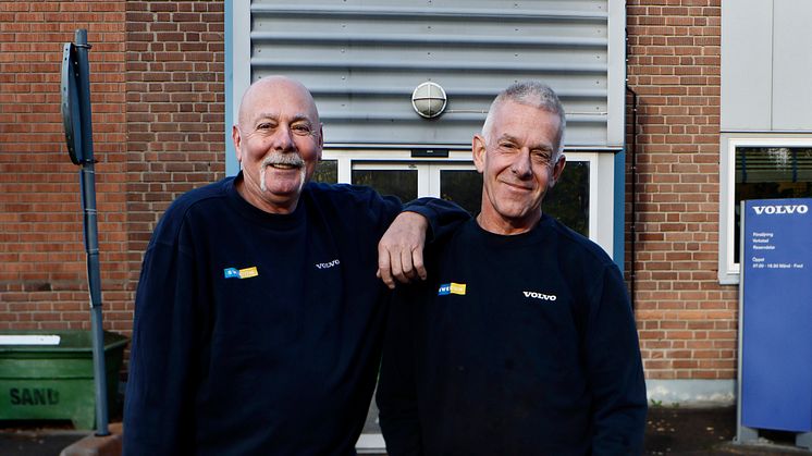 Jan och Leo Jörgensen framför Swecon i Västerås