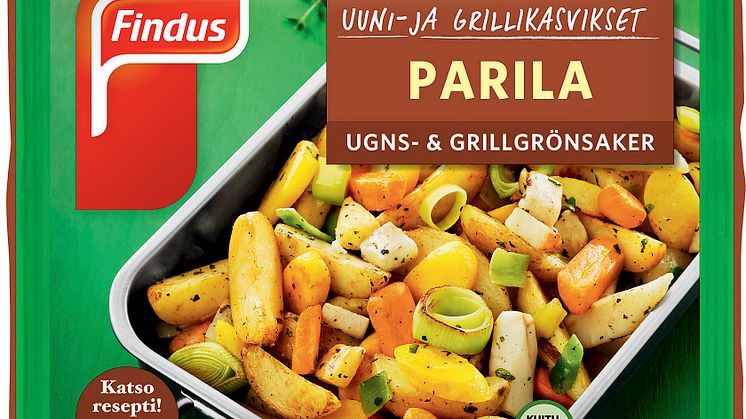 Uuni- ja grillikasvikset Parila 500g
