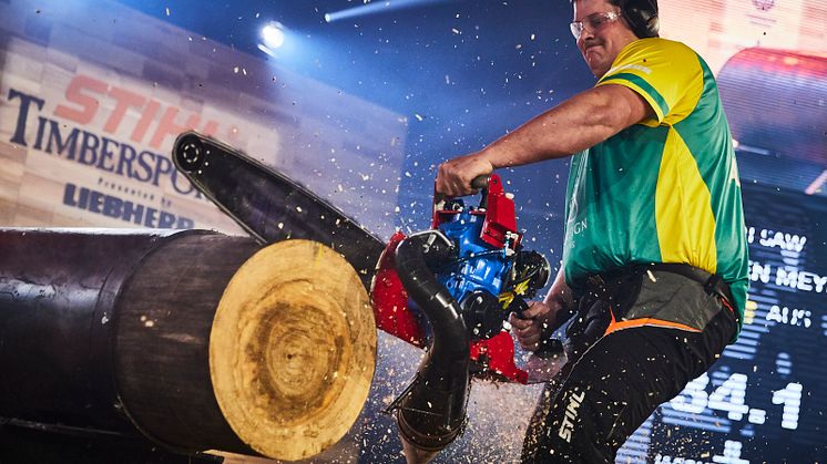 STIHL TIMBERSPORTS® avlyser VM 2020 i Partille Arena, Gøteborg