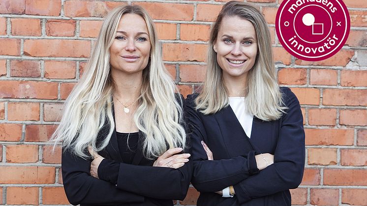 Månadens innovatörer är Sarah och Sofie Hellström.