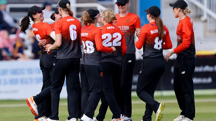 Vipers celebrate at Northampton. Photo: Getty Images