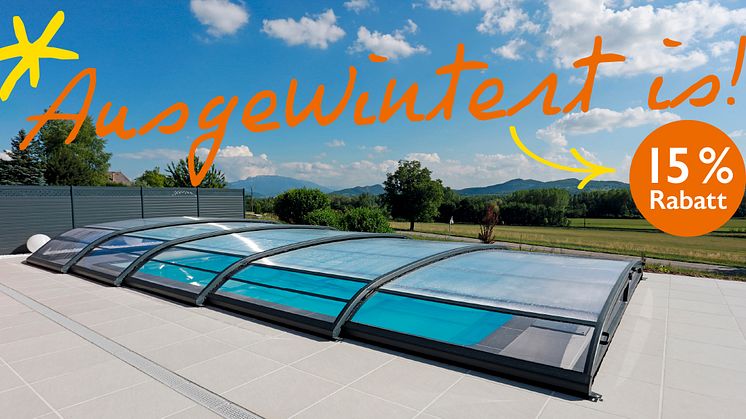 Poolhalle / Poolüberdachung © Desjoyaux