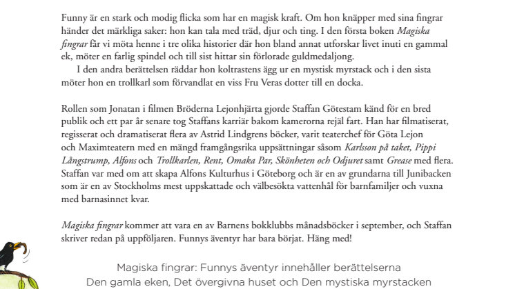 Staffan Götestam gör författardebut med barnbok!