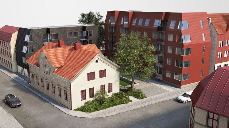 Åhmanssonska Gården i Majorna