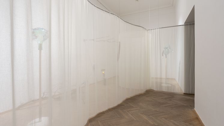 Laure Prouvost, Cooling System 12 (for global warming), 2017; Betty Scar Branch, 2017; Cooling System 11 (for global warming), 2019