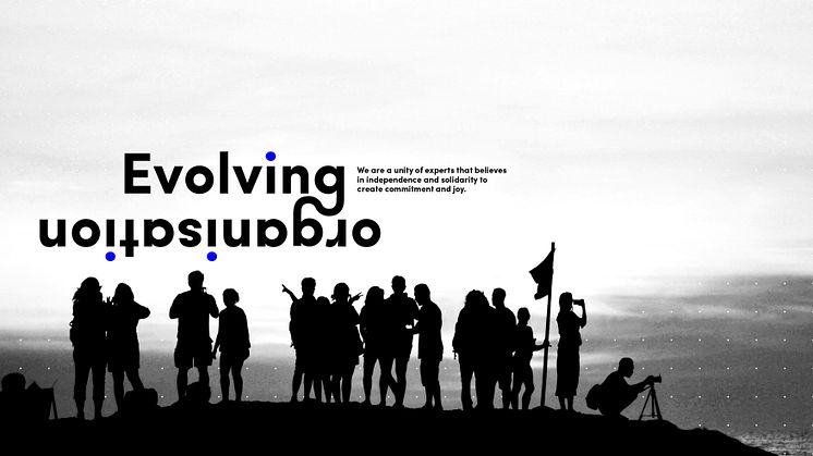 Ständig evolution genom organisatorisk revolution
