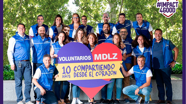 Mondelēz International cumple 10 años de voluntariado corporativo en España donando más de 1.124 horas y la participación de 364 voluntarios