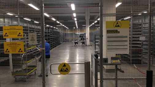 Conrad öppnar ny EPA för garanterat säker och lämplig lagring samt hantering av känsliga komponenter