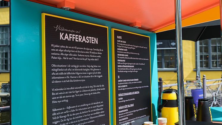Välkommen in! – Kafferasten