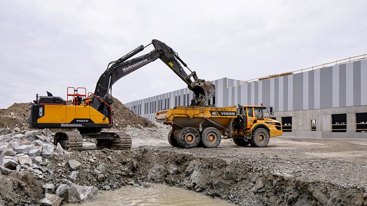 Volvo EC380E och A30G - mySwecon