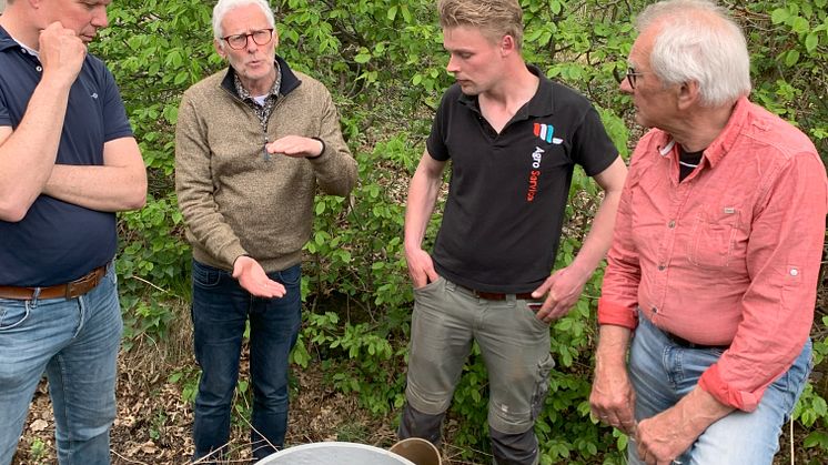 Wassermanagement auf landwirtschaftlichen Flächen | Delegation aus dem Oldenburger Münsterland besucht Vorzeigebetriebe in den Niederlanden
