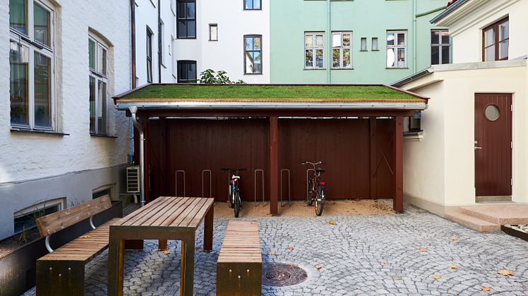 Bergsliens gate 12 - bakgården