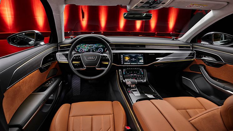 Audi A8 cockpit
