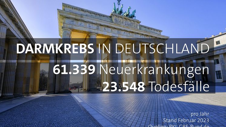 Darmkrebs in Deutschland