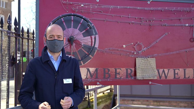 Tom Moran talks about brightening up stations with community art