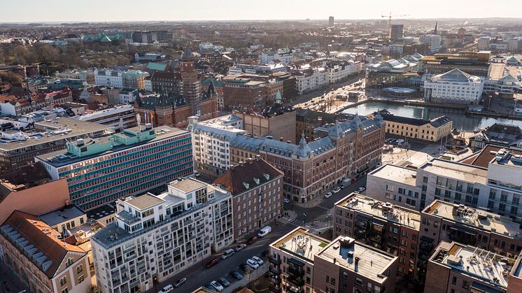 Helsingborg city tryck