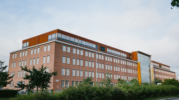 Den 19 200 kvadratmeter stora kontorsfastigheten Navet i Västerås.