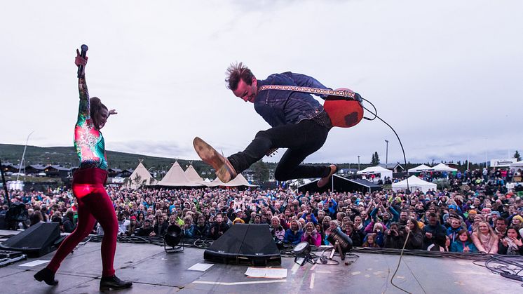 Briskeby på Trollrock 2015. Foto: Johannes Andersen