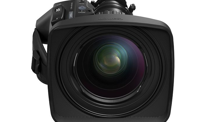 Canon strengthens its 4K broadcast lens line-up with the flexible hybrid concept BCTV zoom lens – the CJ20ex5B