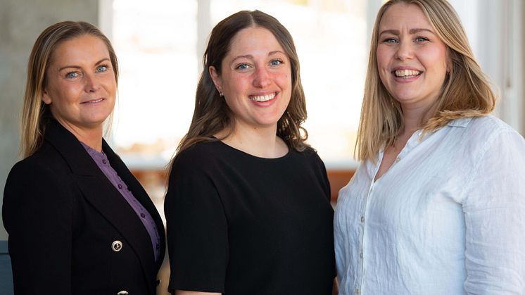 Madeleine Ramsell, Cecilia Björklund och Marie Nygard