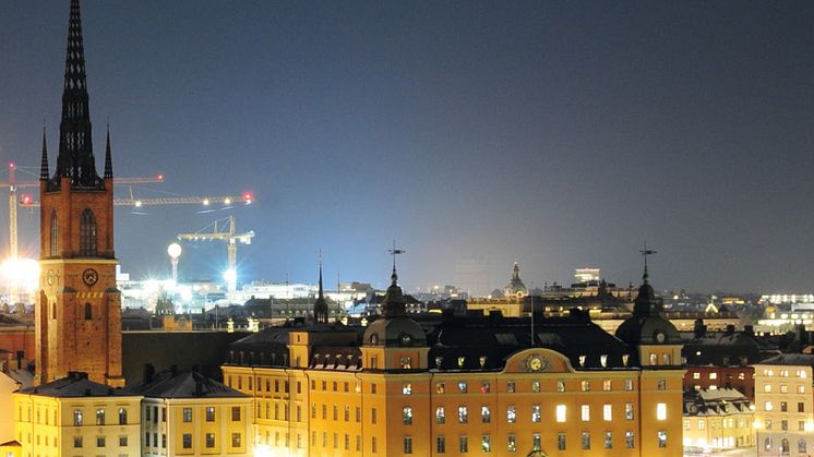 Det lyser för mycket om Stockholm