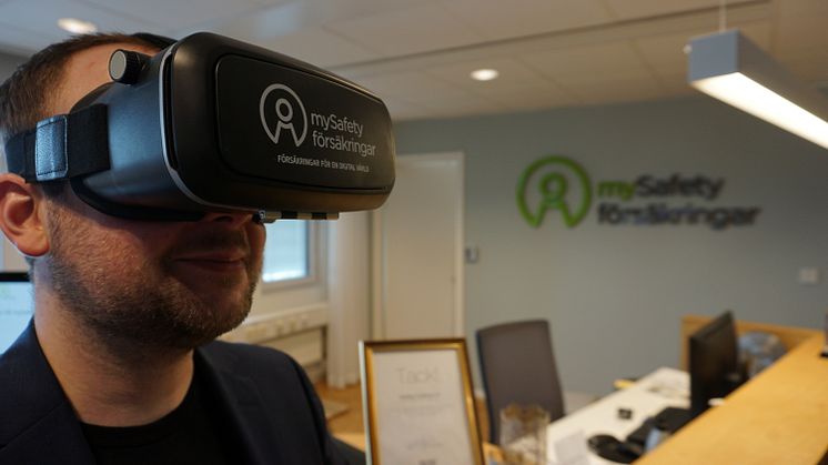 mySafety Försäkringar gör VR-film för nyanställda