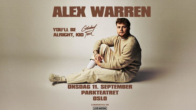 ALEX WARREN TIL PARKTEATRET!