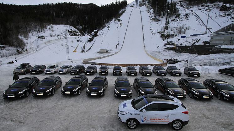 Nye biler til VM i Vikersund