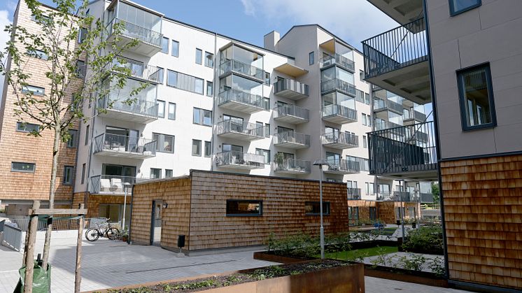 Agronomen i Växjö, ett av våra bostadsprojekt som är färdigställt 2021