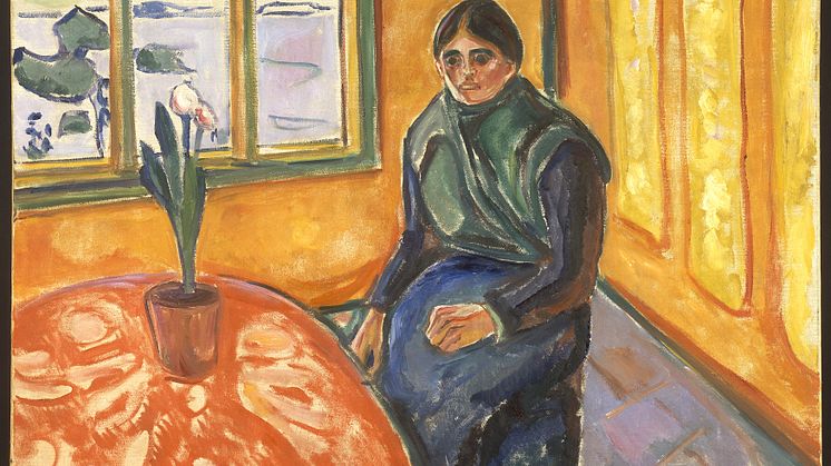 Melankoli, Edvard Munch, Olje på lerret, foto @MUNCH