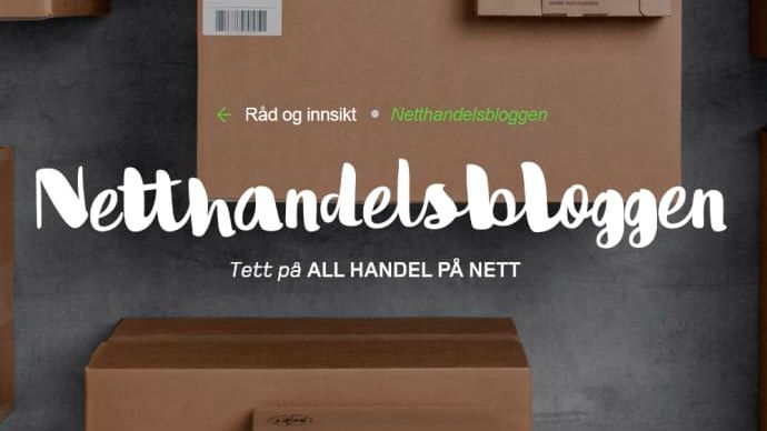 Posten og Bring har lansert Netthandelsbloggen